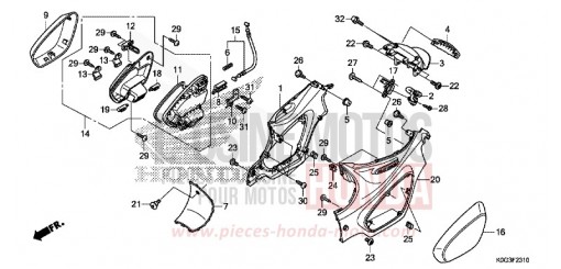HOUSSE DE CARROSSERIE C125AK de 2019